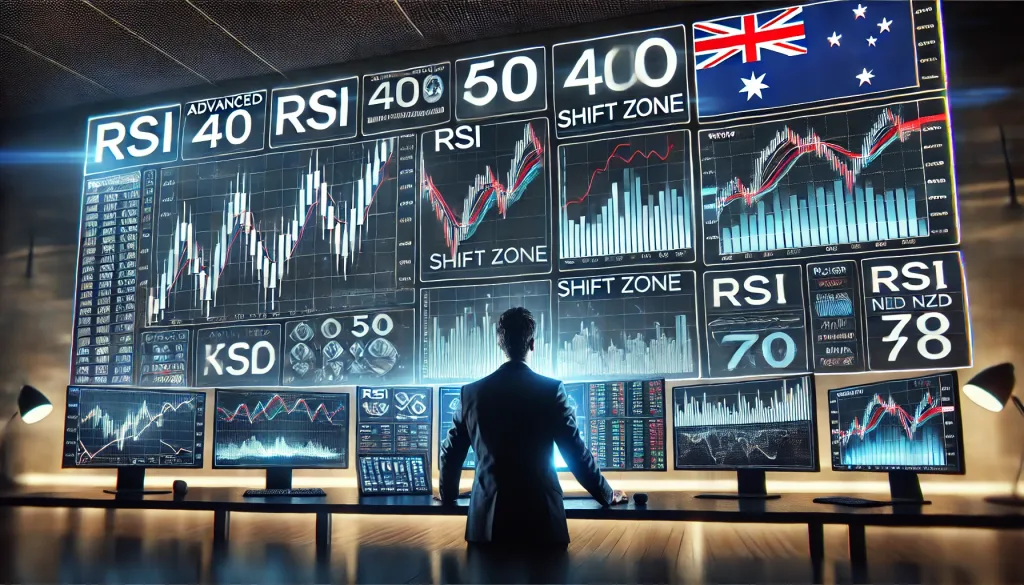 RSI trading technique for AUDNZD