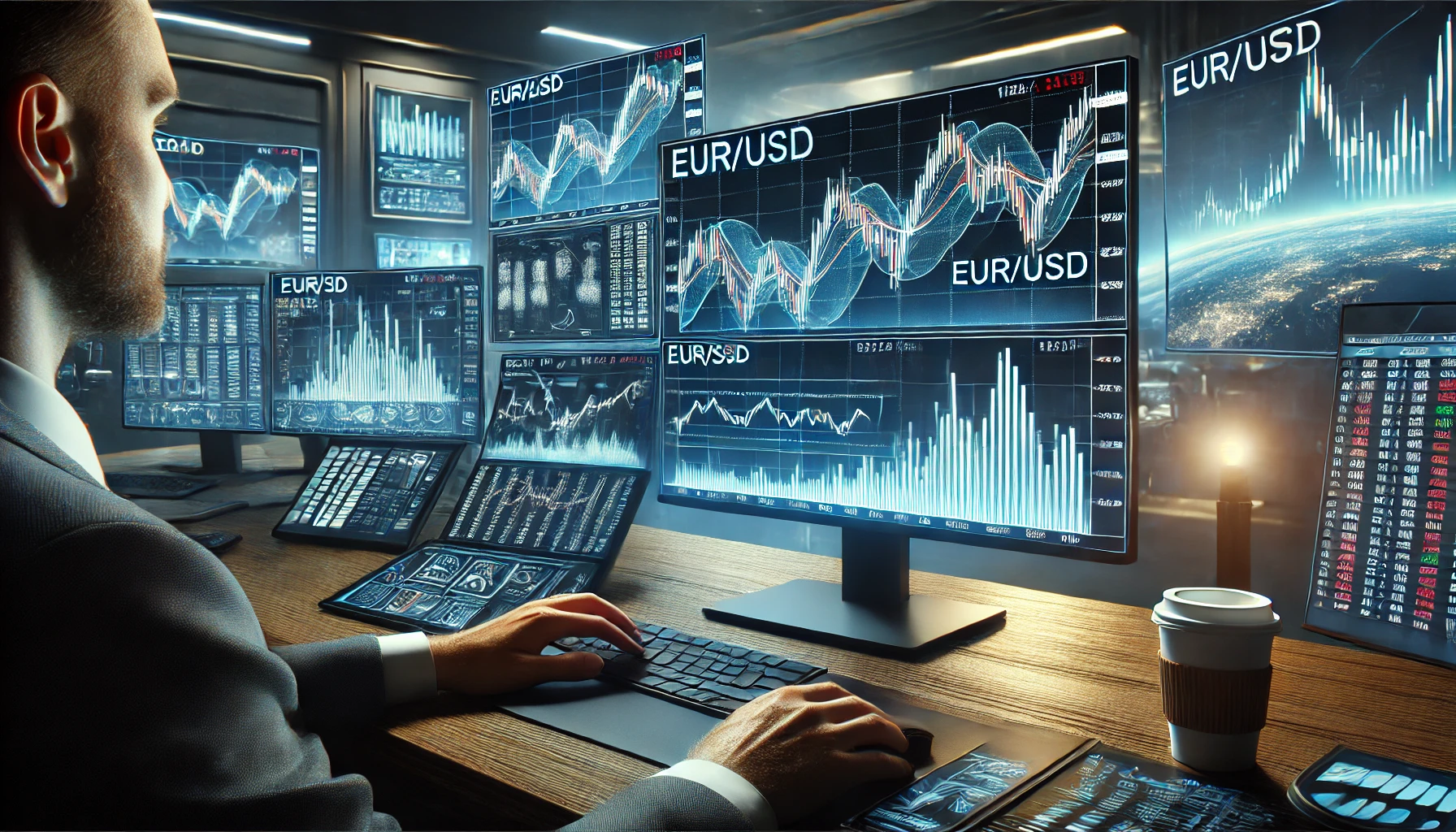 RSI trading technique for EUR/USD