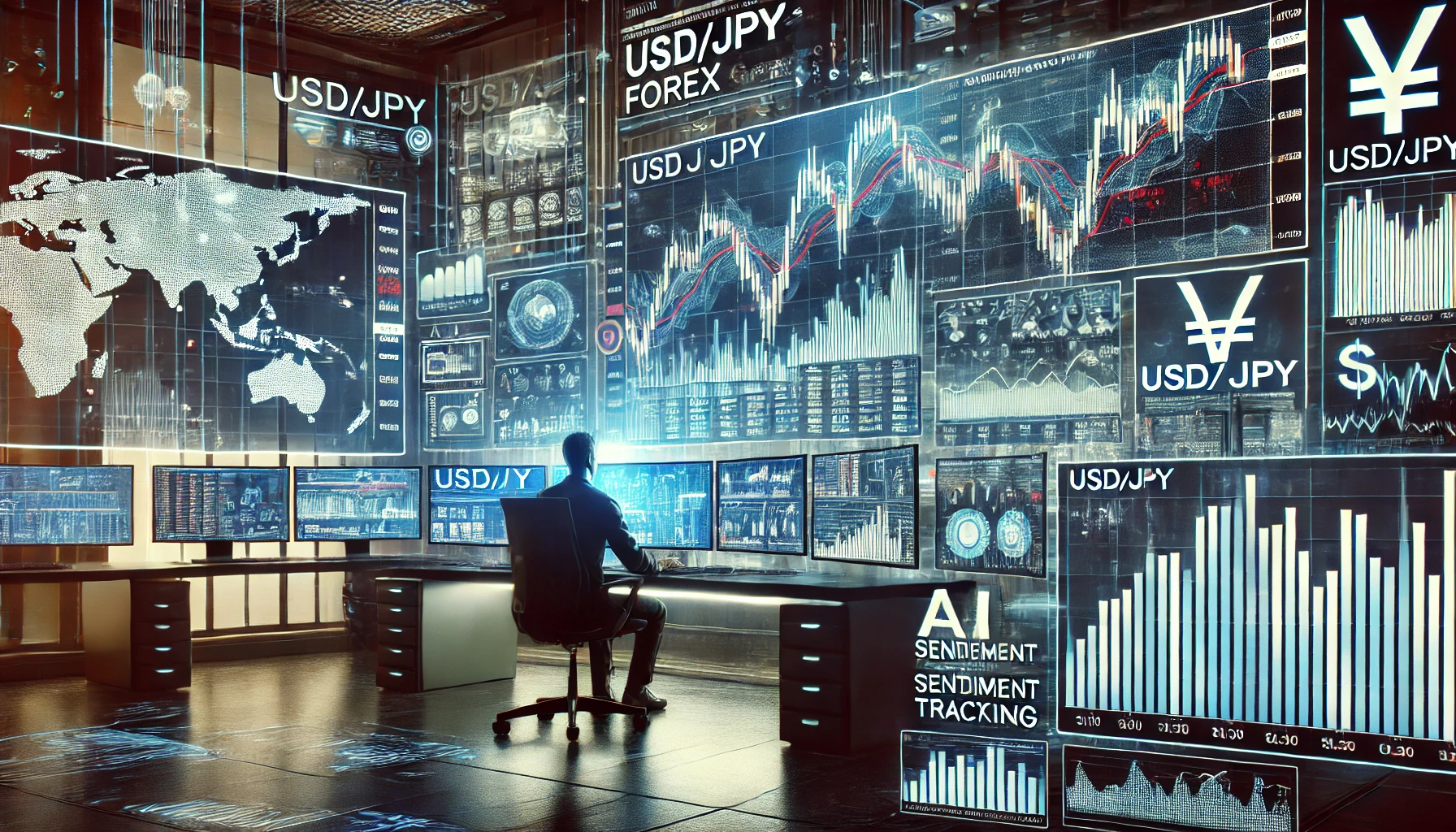 Sentiment analysis algorithms for USD/JPY