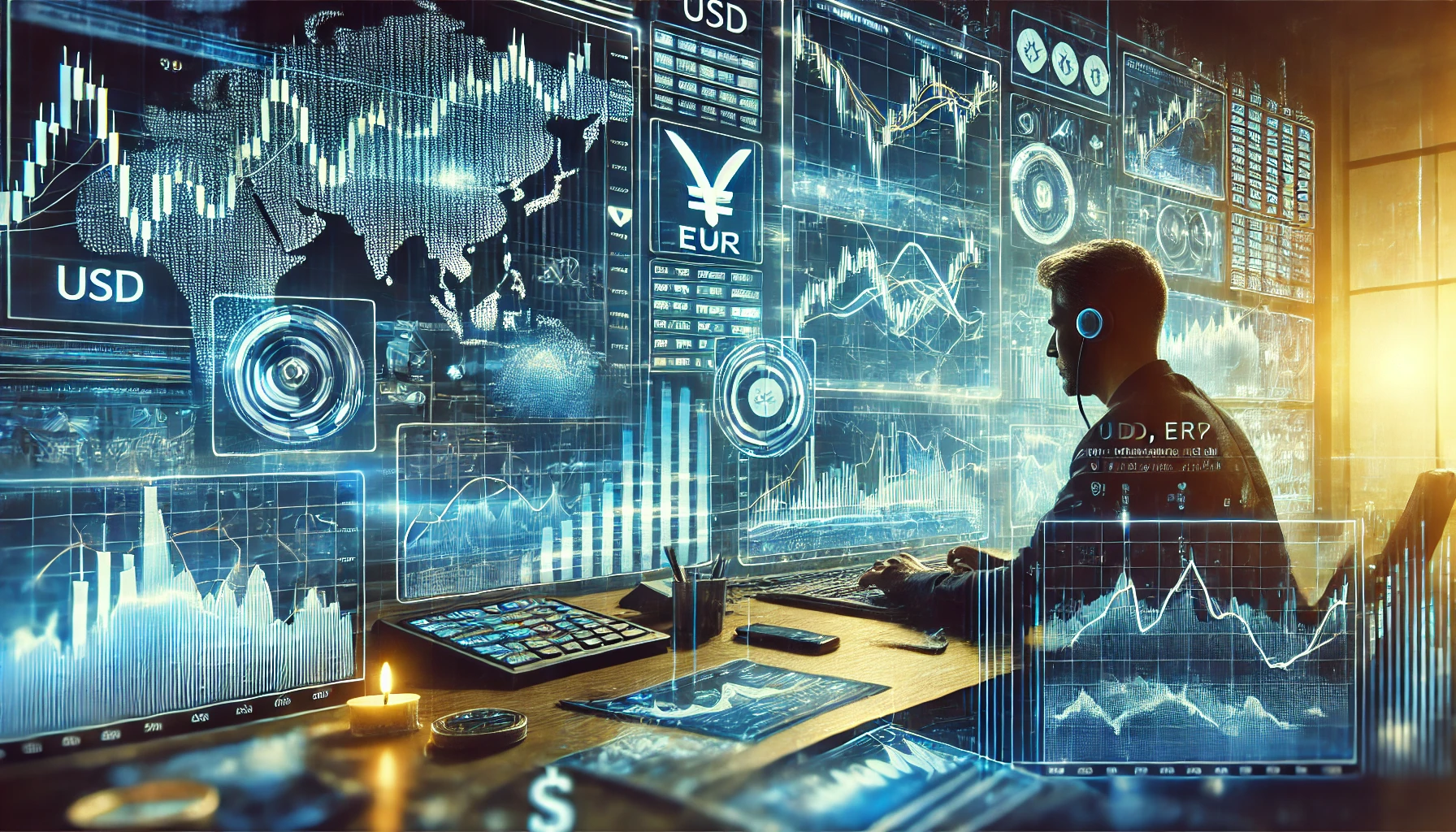 Short-term trading in a liquid market