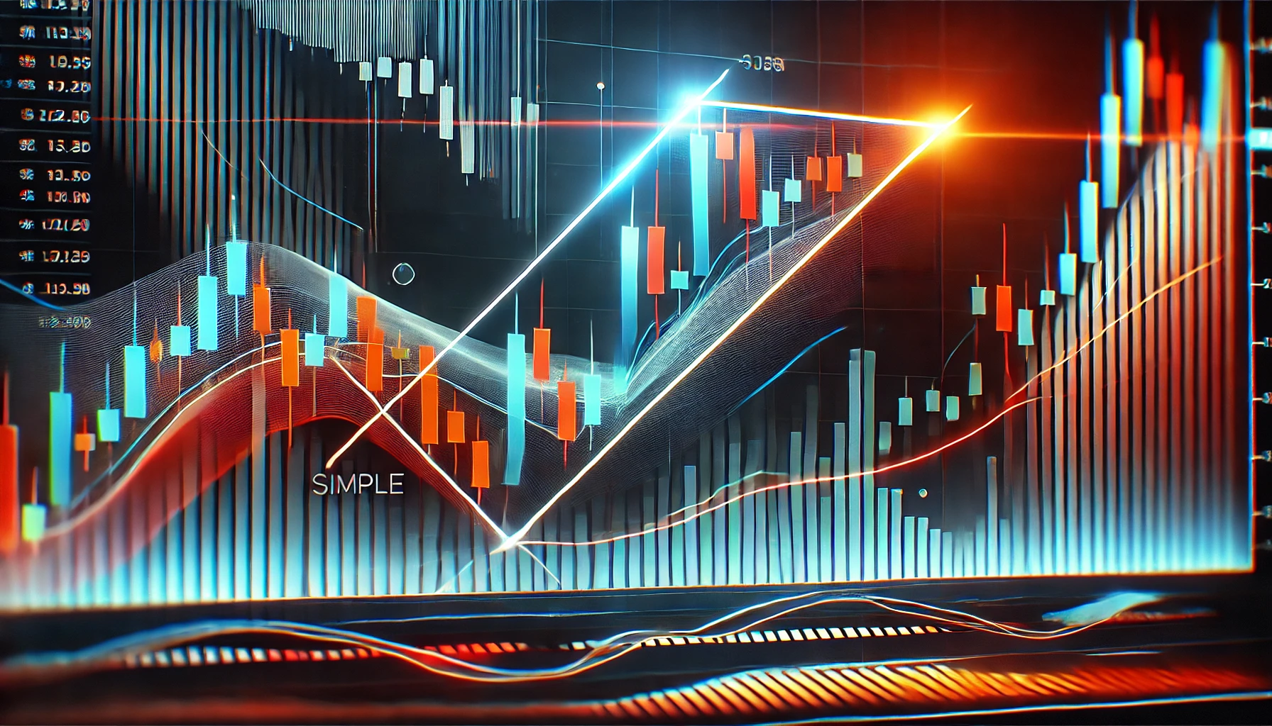 Bullish pennant pattern in Forex trading