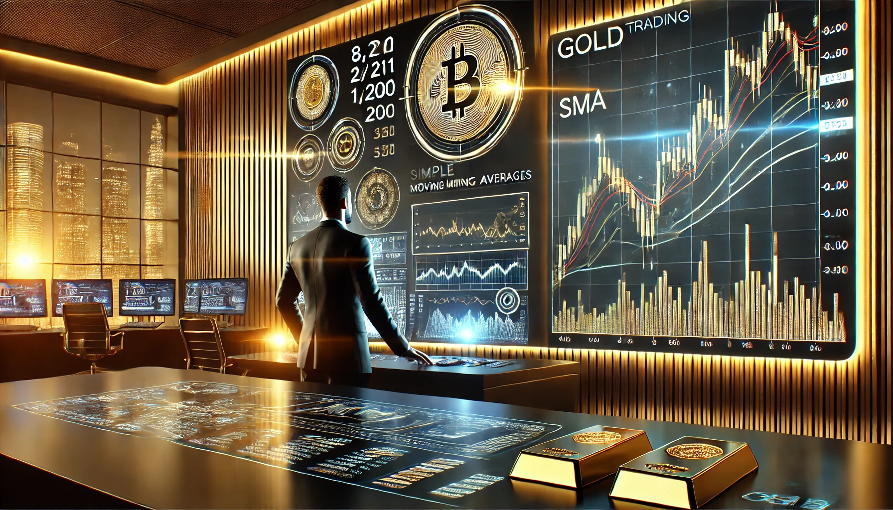 Simple Moving Average gold strategy