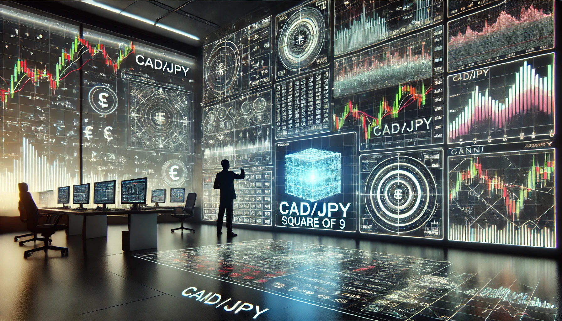 Gann Square of 9 Trading for CADJPY