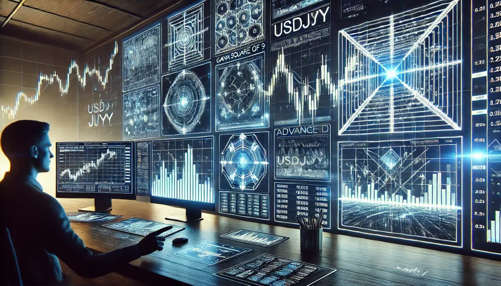 Square of 9 trading strategy for USDJPY