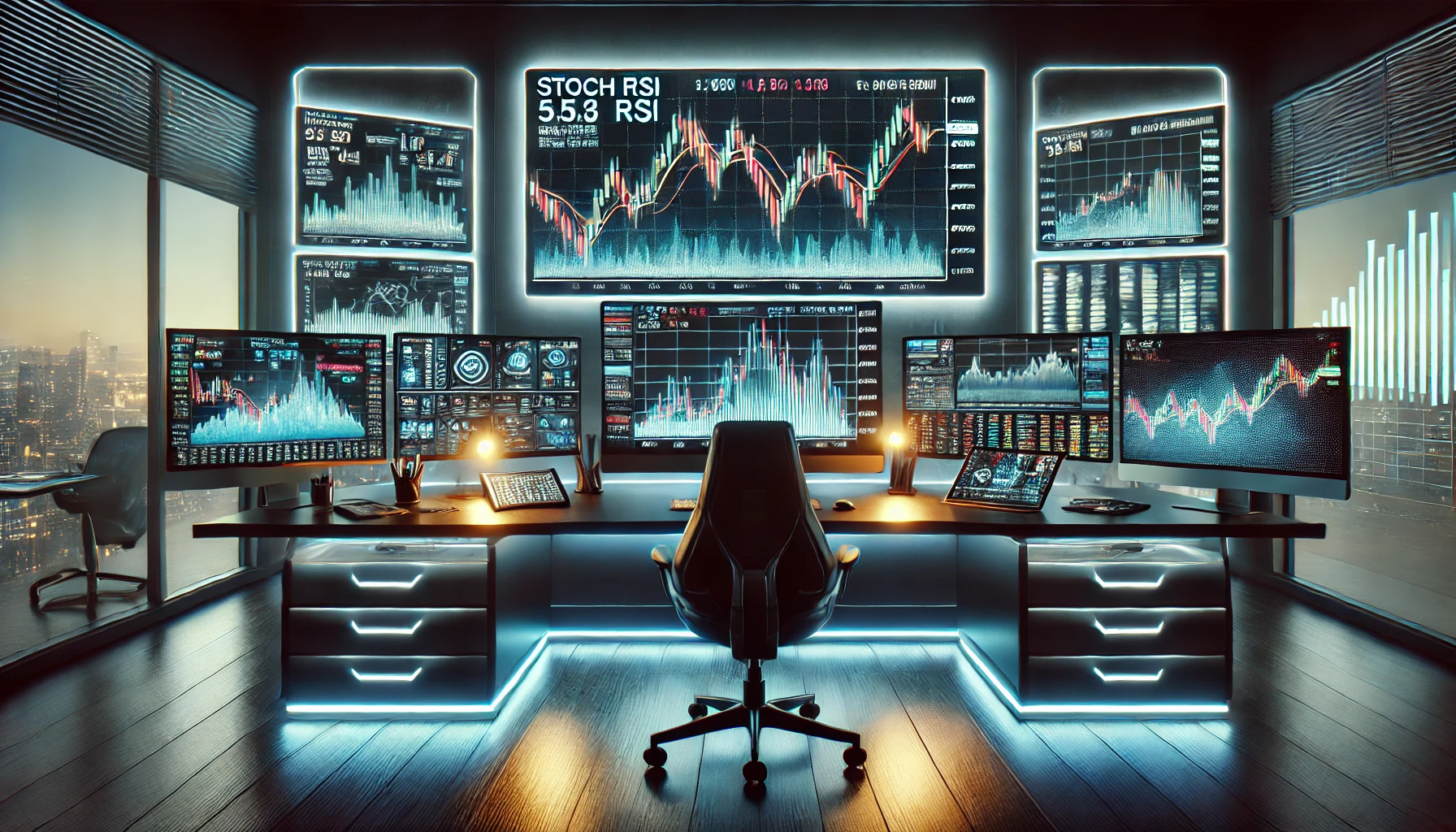 Stochastic RSI scalping strategy