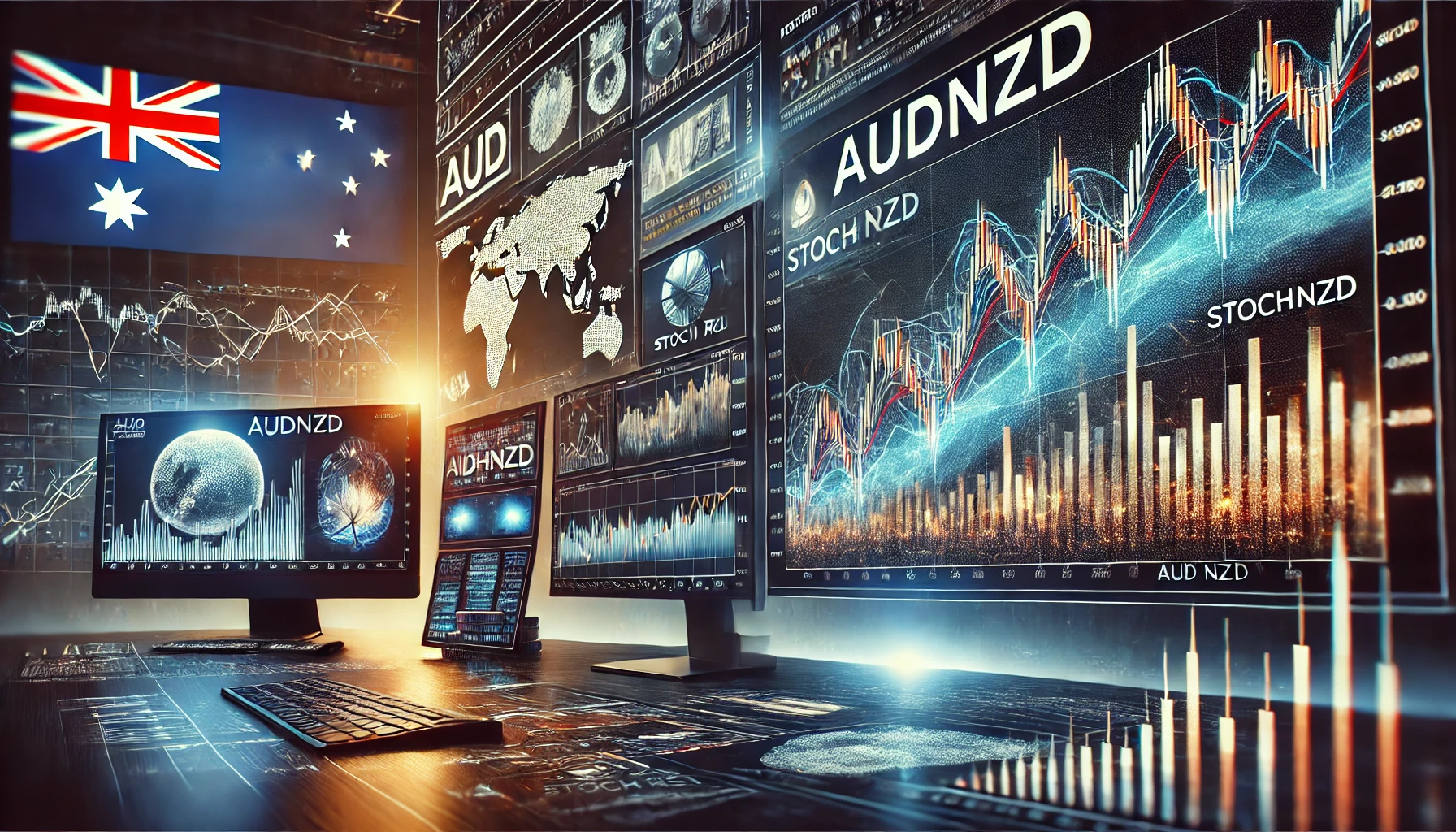 Stoch RSI trading technique for AUDNZD