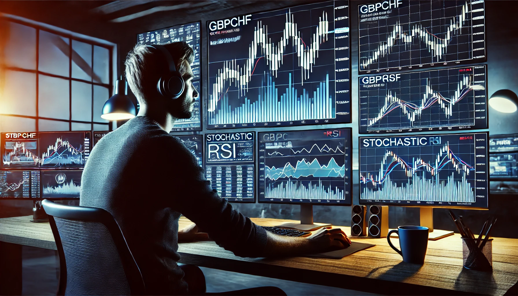 Stoch RSI trading technique GBPCHF