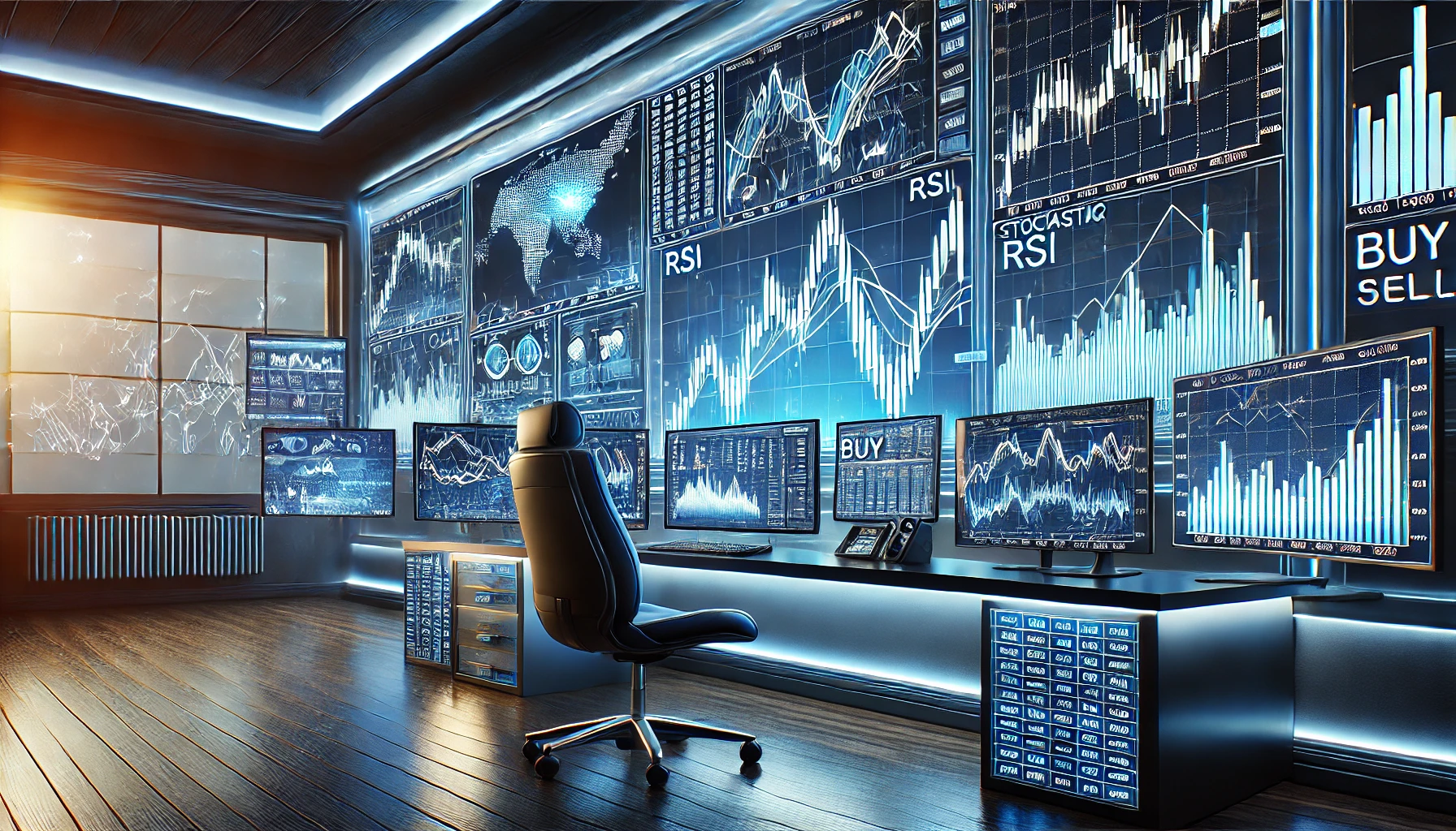 Stoch RSI swing trading strategy
