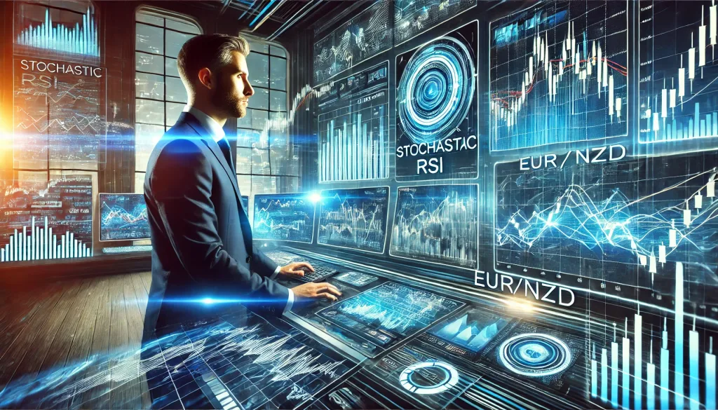 Stoch RSI trading method for Euro New Zealand Dollar