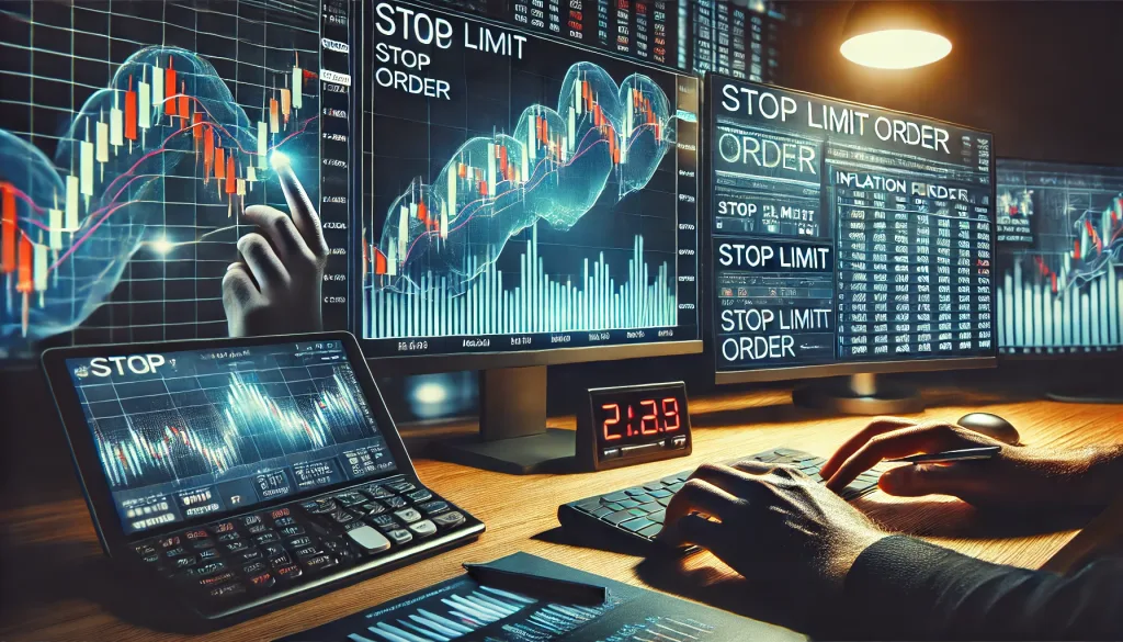 Stop limit orders and inflation rate strategy