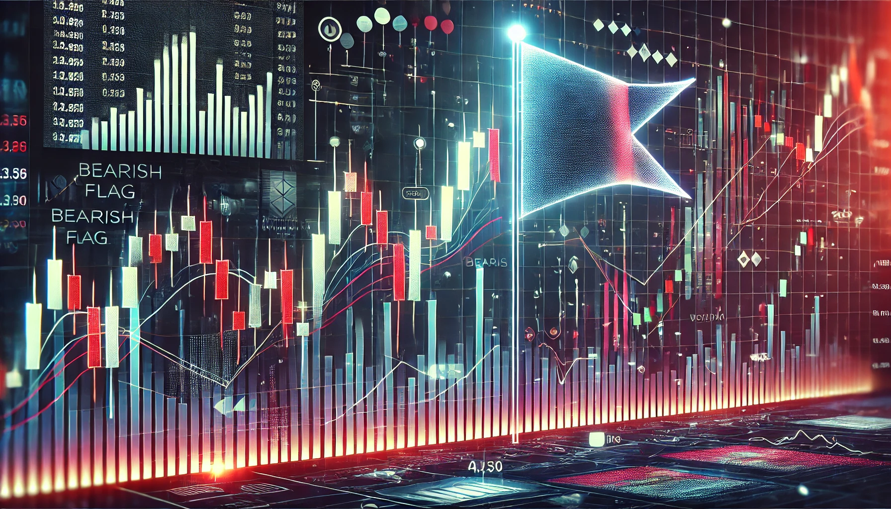Bearish flag trading technique