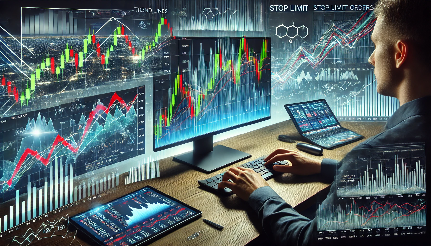Stop limit order tactics for traders