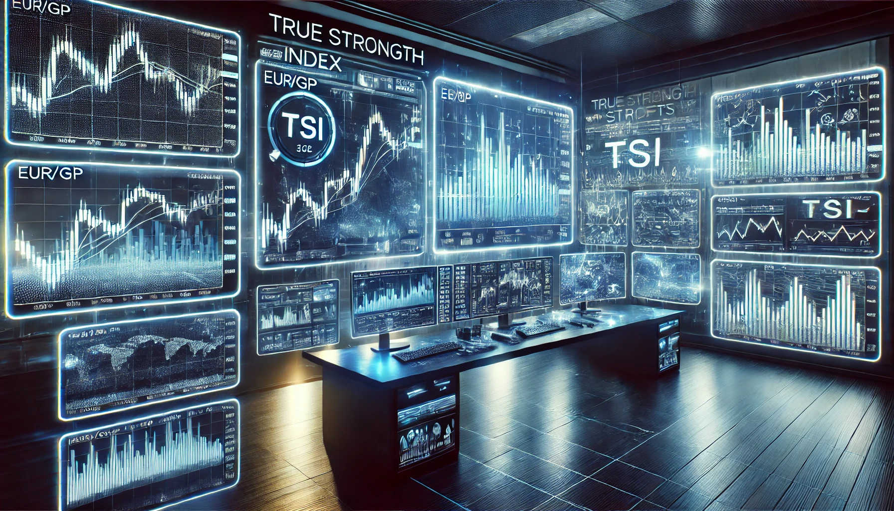 True Strength Index strategy for EUR/GBP