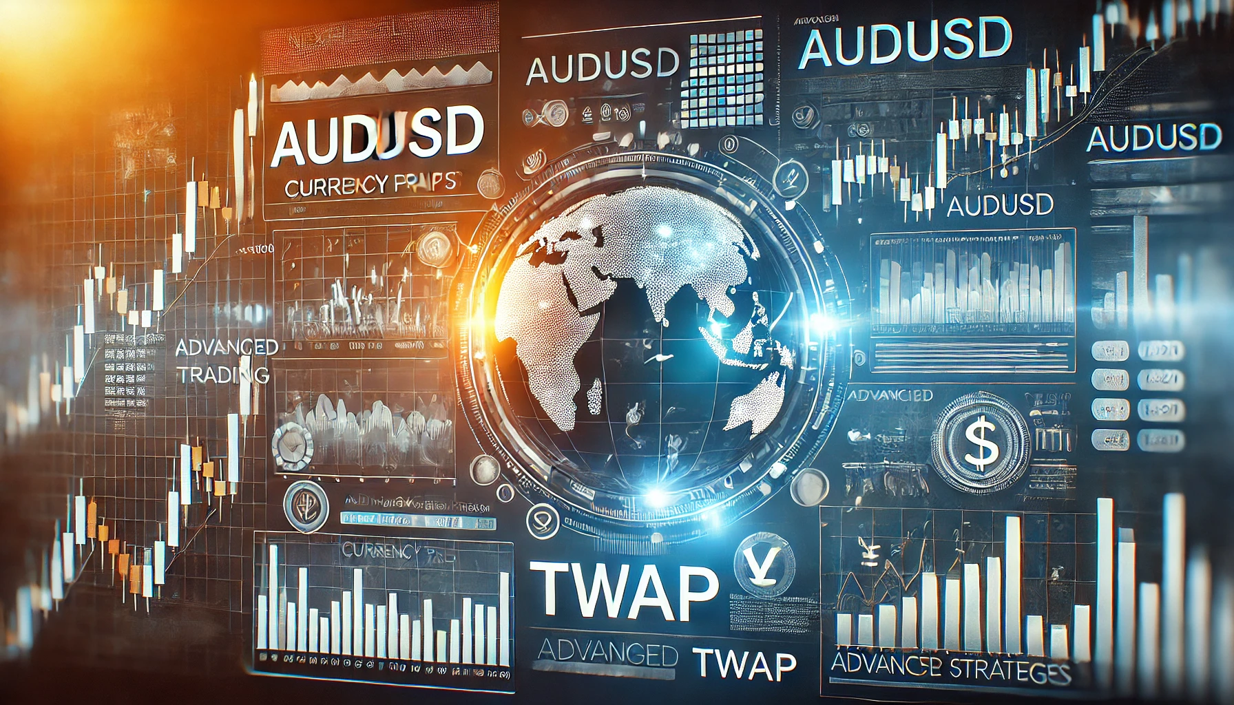 TWAP trading technique for AUD/USD