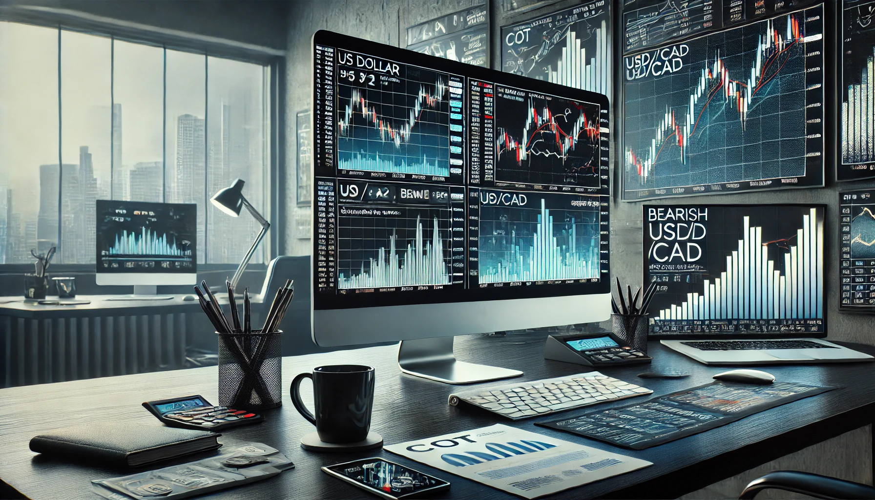 USD/CAD bearish trading tactics
