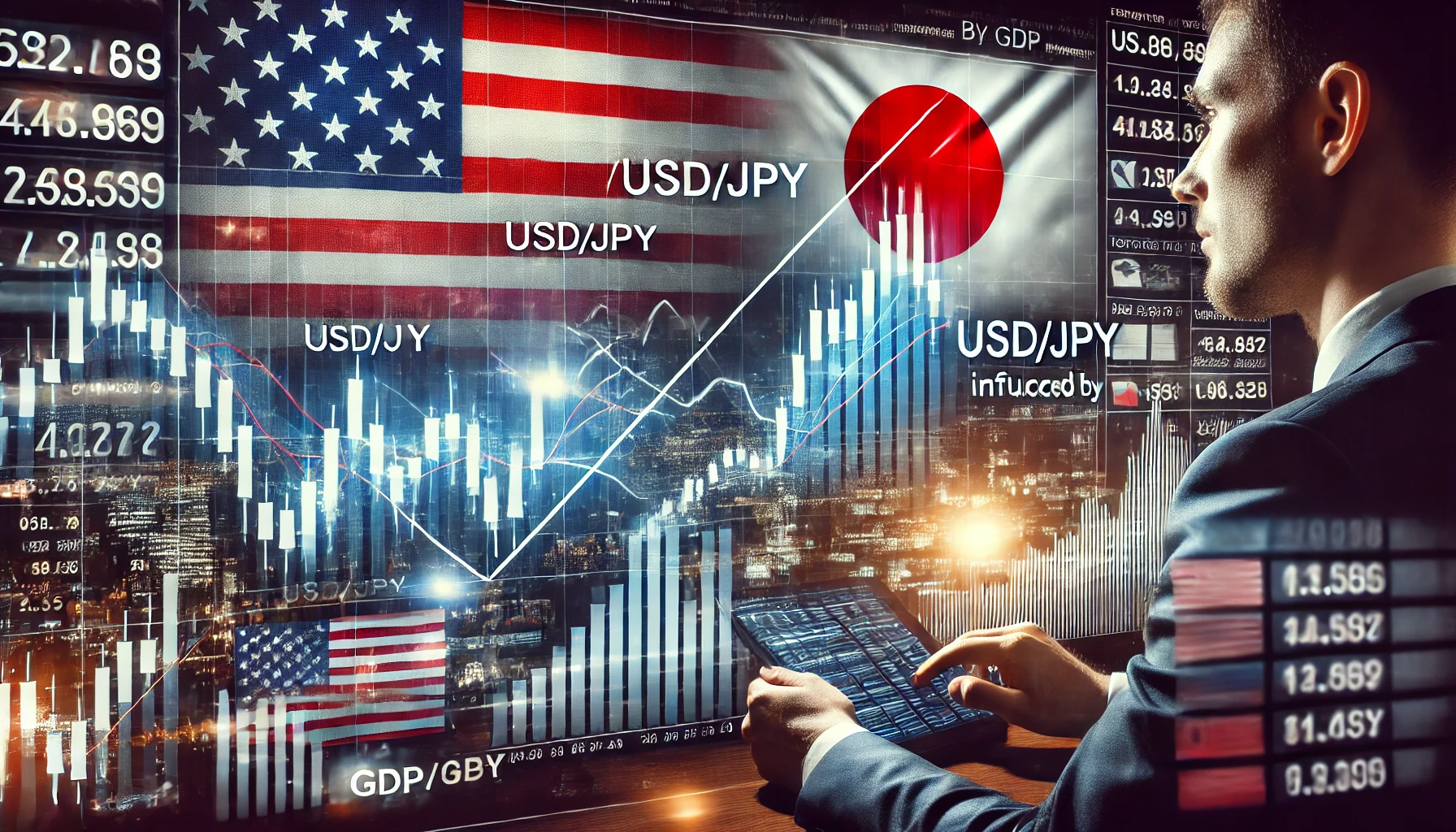 USD/JPY trading strategy using GDP