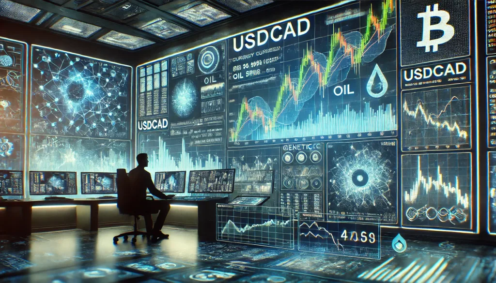 Genetic optimization for USDCAD
