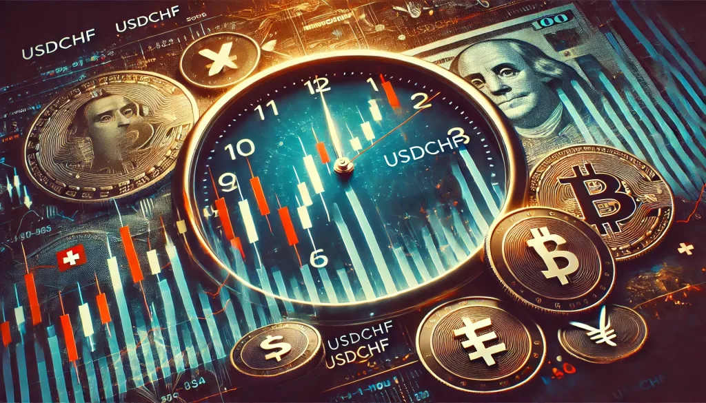 USDCHF Trading Technique on 1-Hour Chart