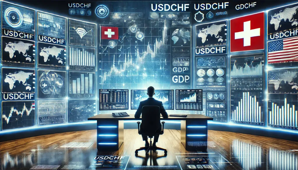 USDCHF GDP trading strategy