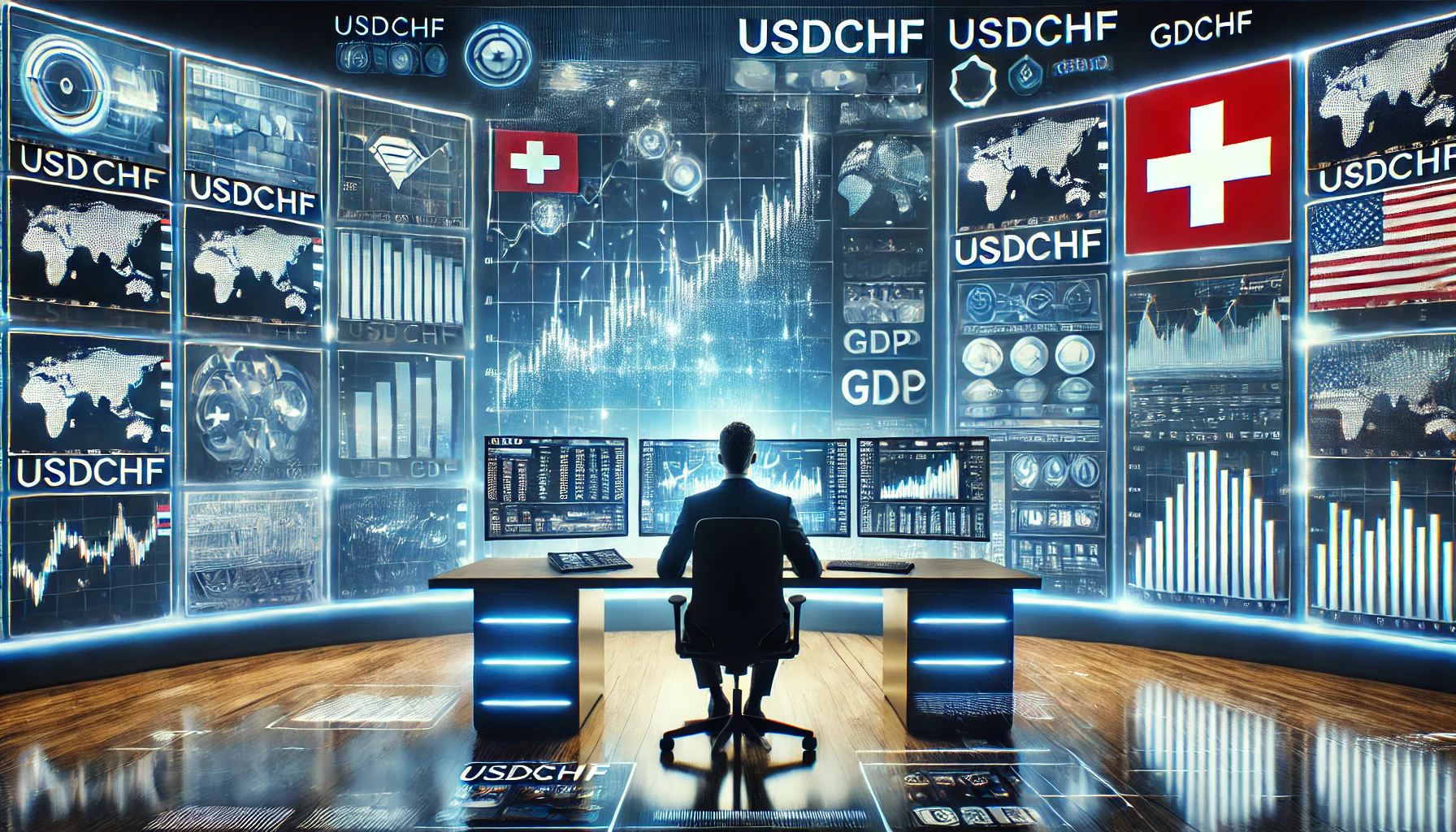 USDCHF GDP trading strategy