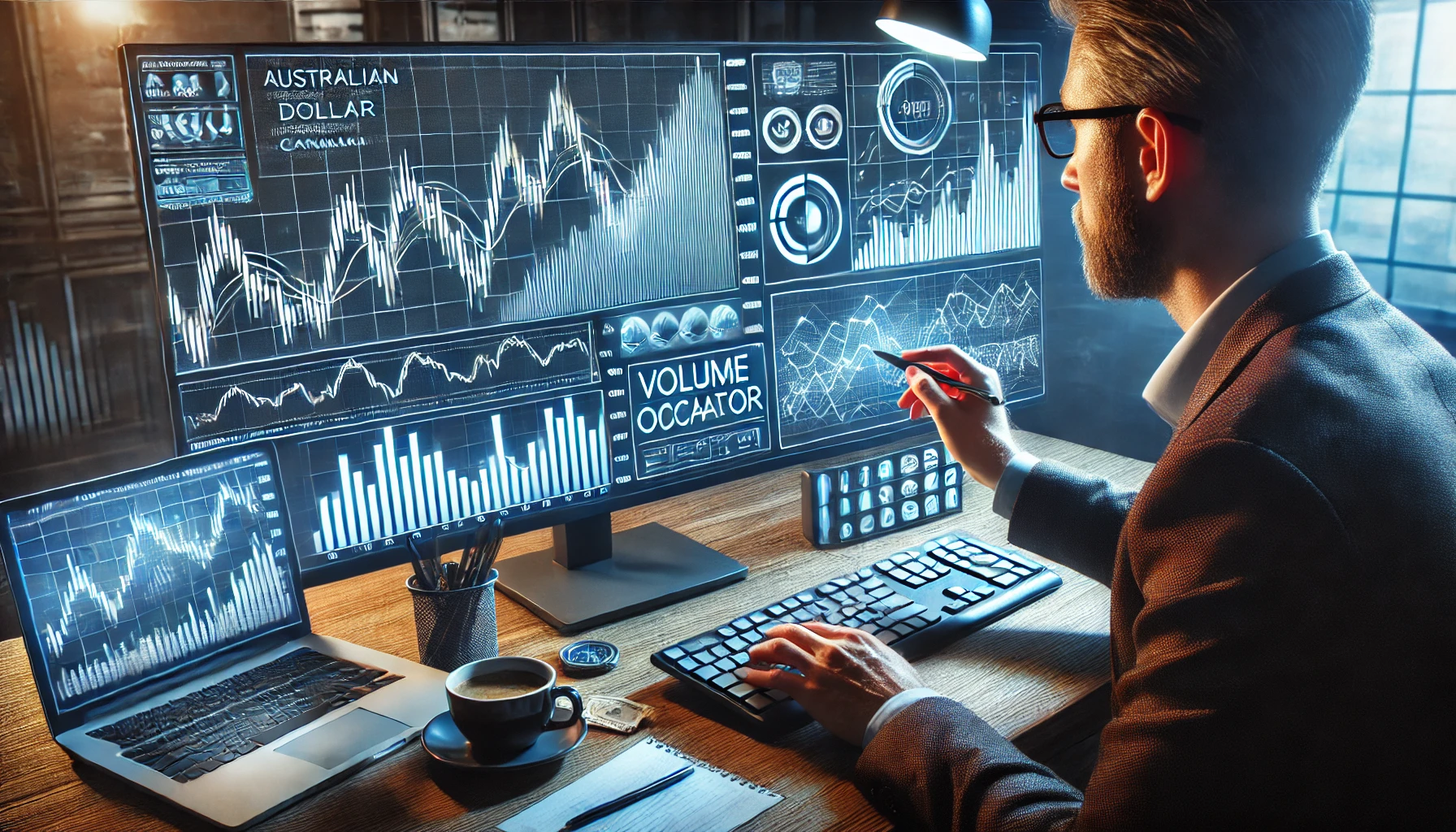 Volume-based analysis for AUD/CAD Forex trading