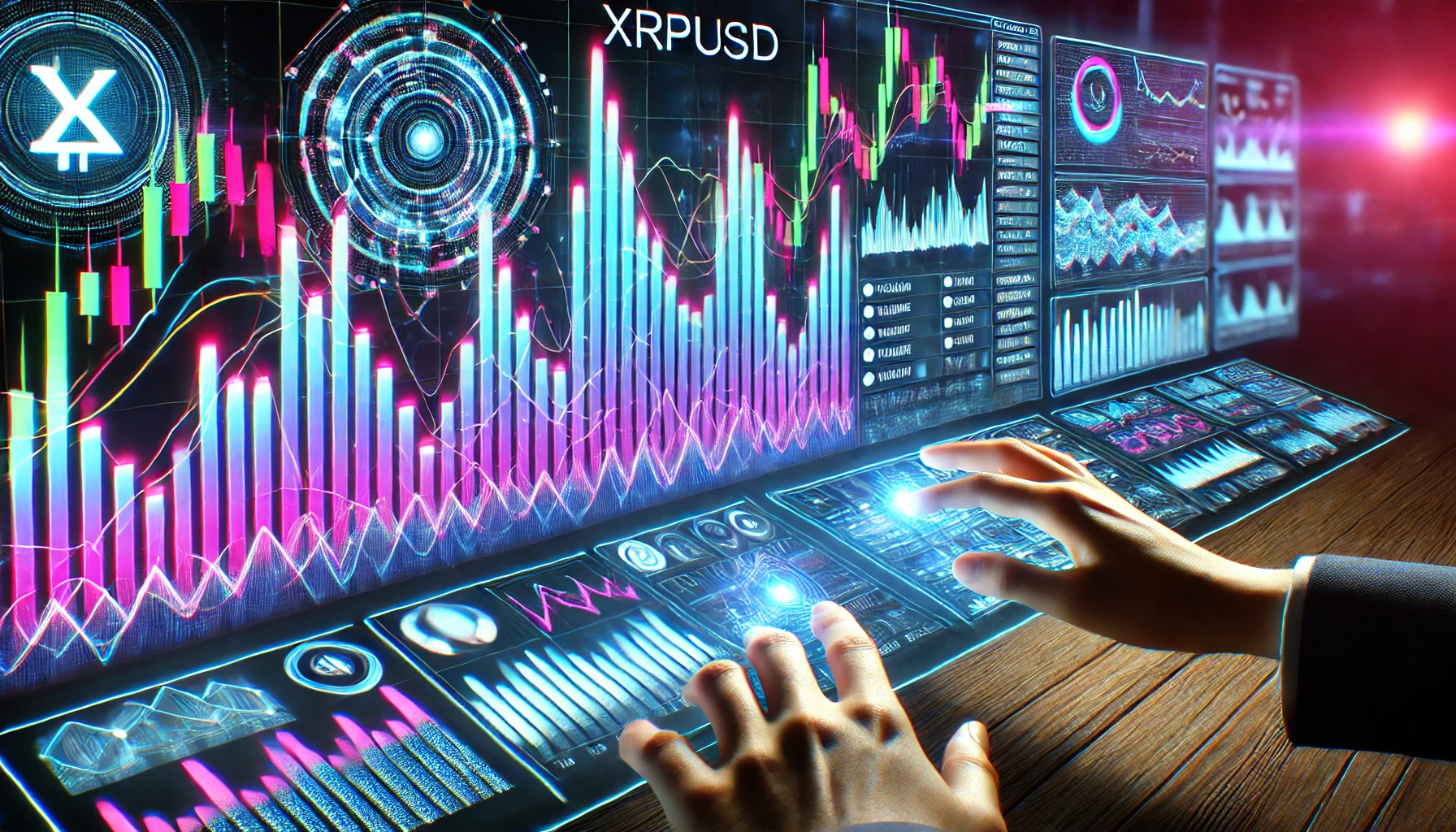 Volume Oscillator strategy for XRPUSD