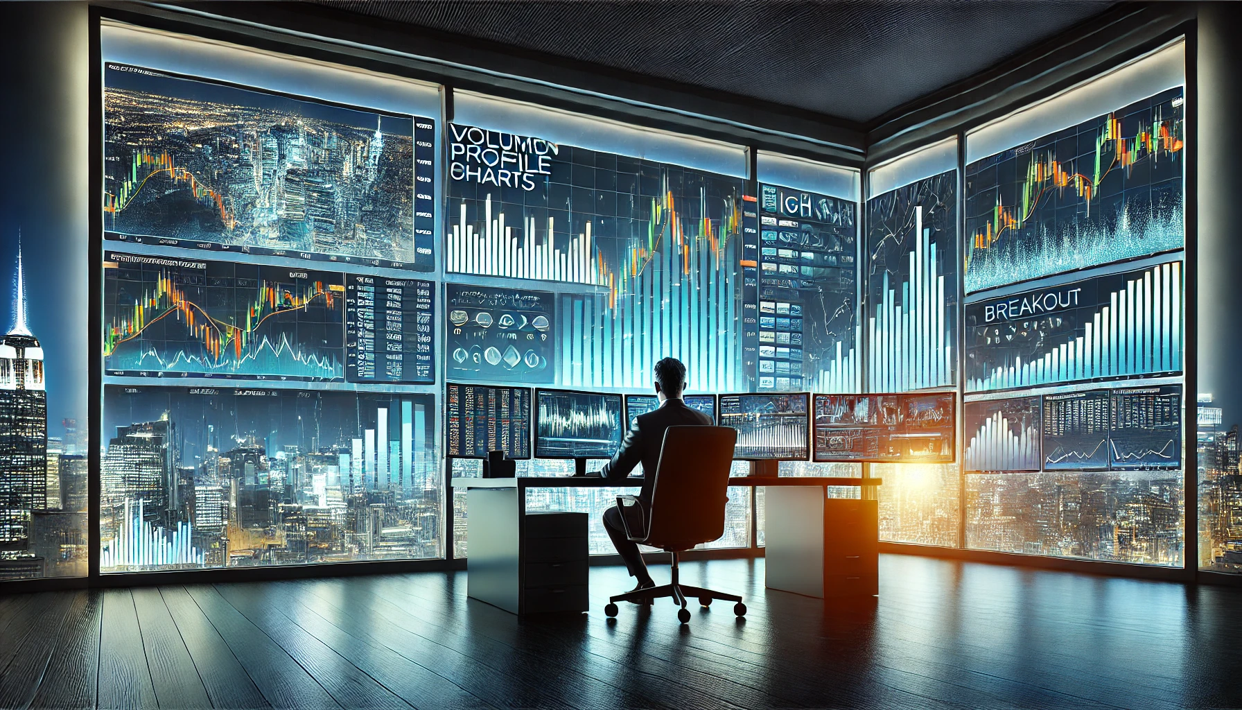 Volume profile for consolidation trading