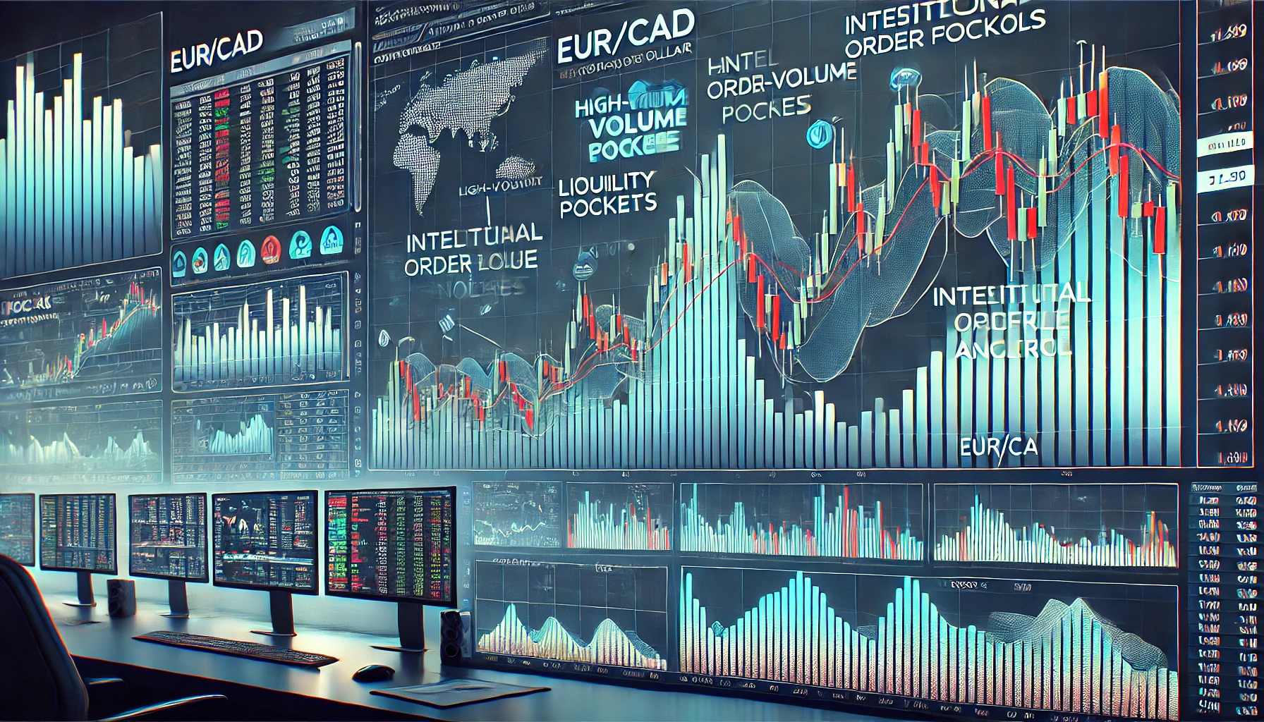 Volume profile strategy for EUR/CAD