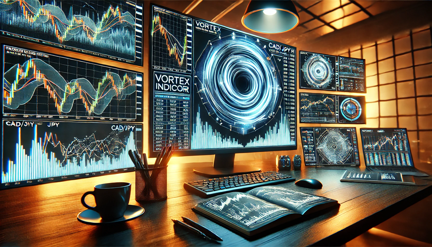 Vortex Indicator strategy for CAD/JPY