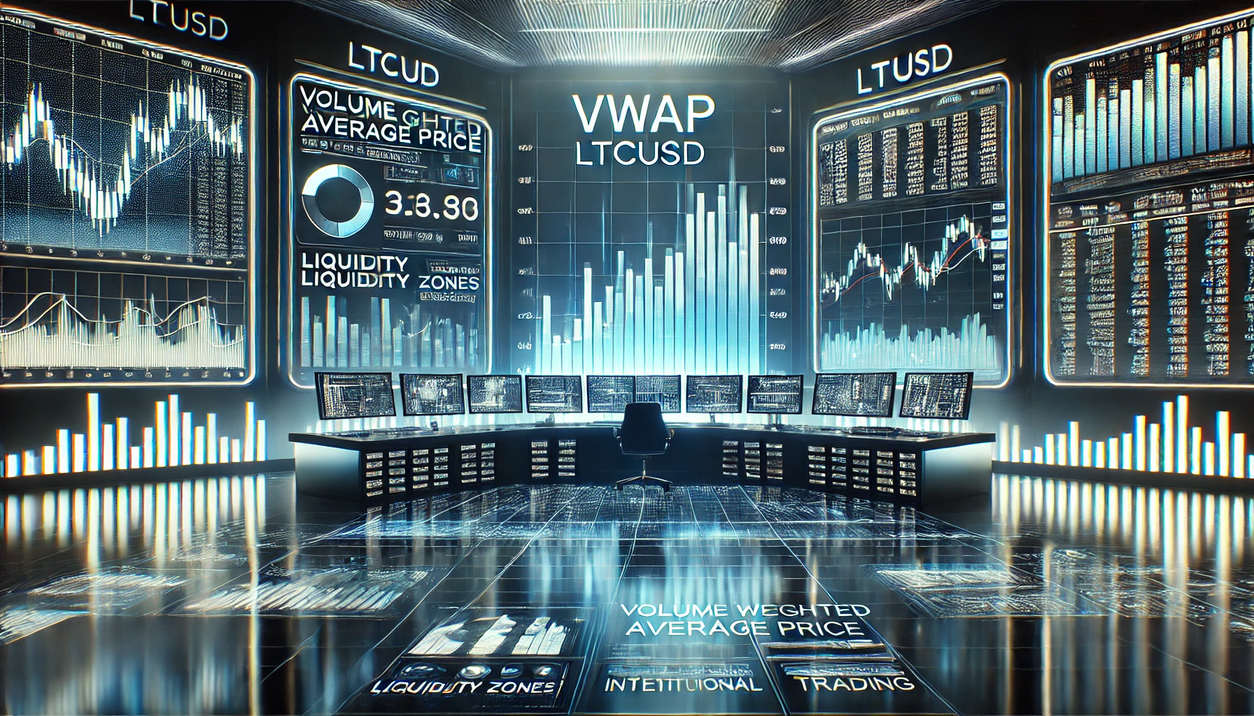 VWAP trading technique for LTCUSD