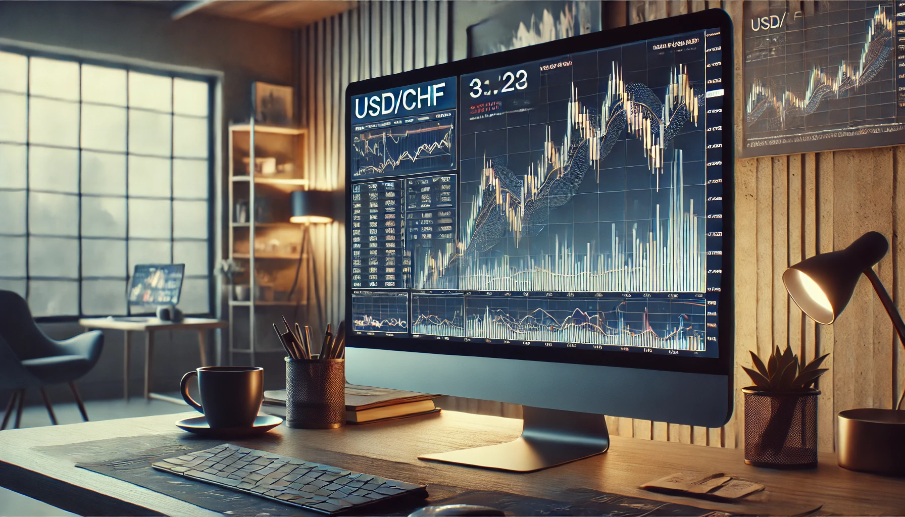 VWAP strategy for USD/CHF