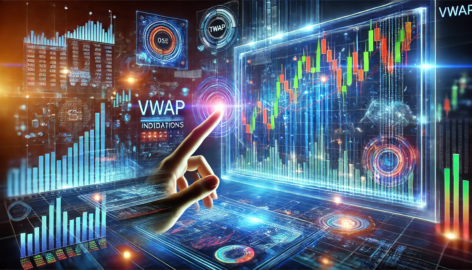 VWAP trading technique for take profit orders