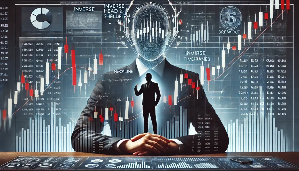Weekly chart inverse head and shoulders pattern