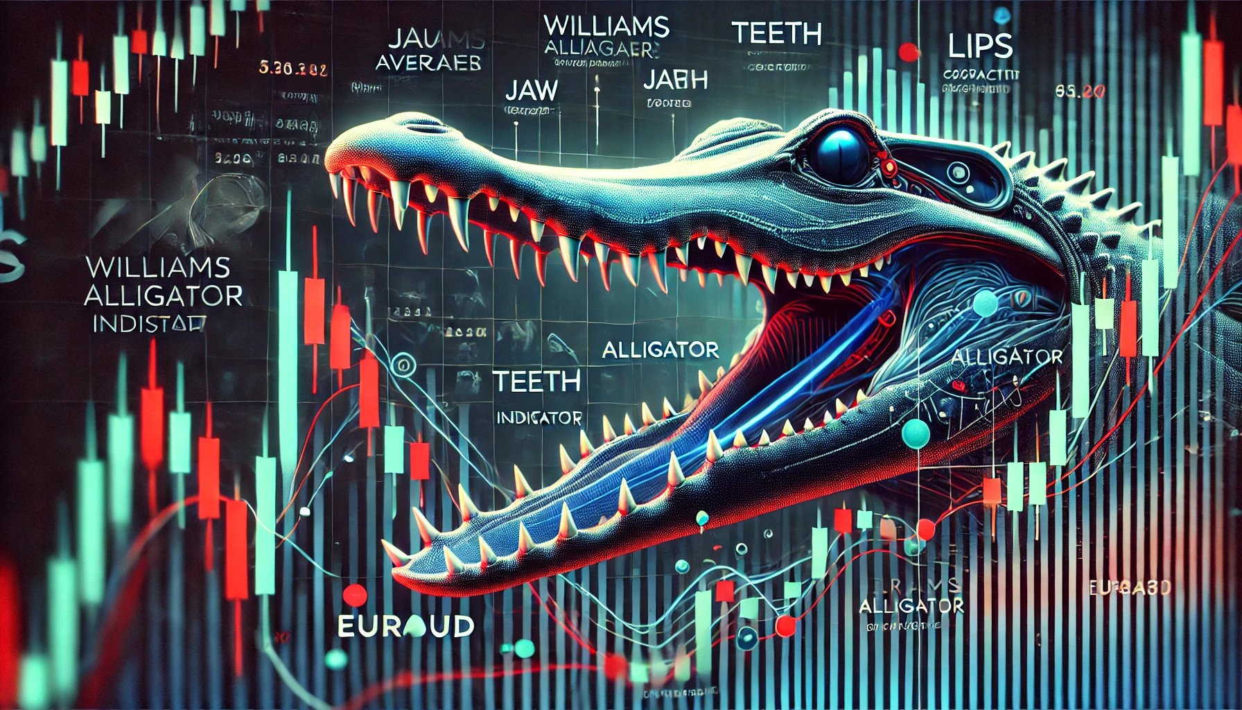 Williams Alligator Trading System for EURAUD