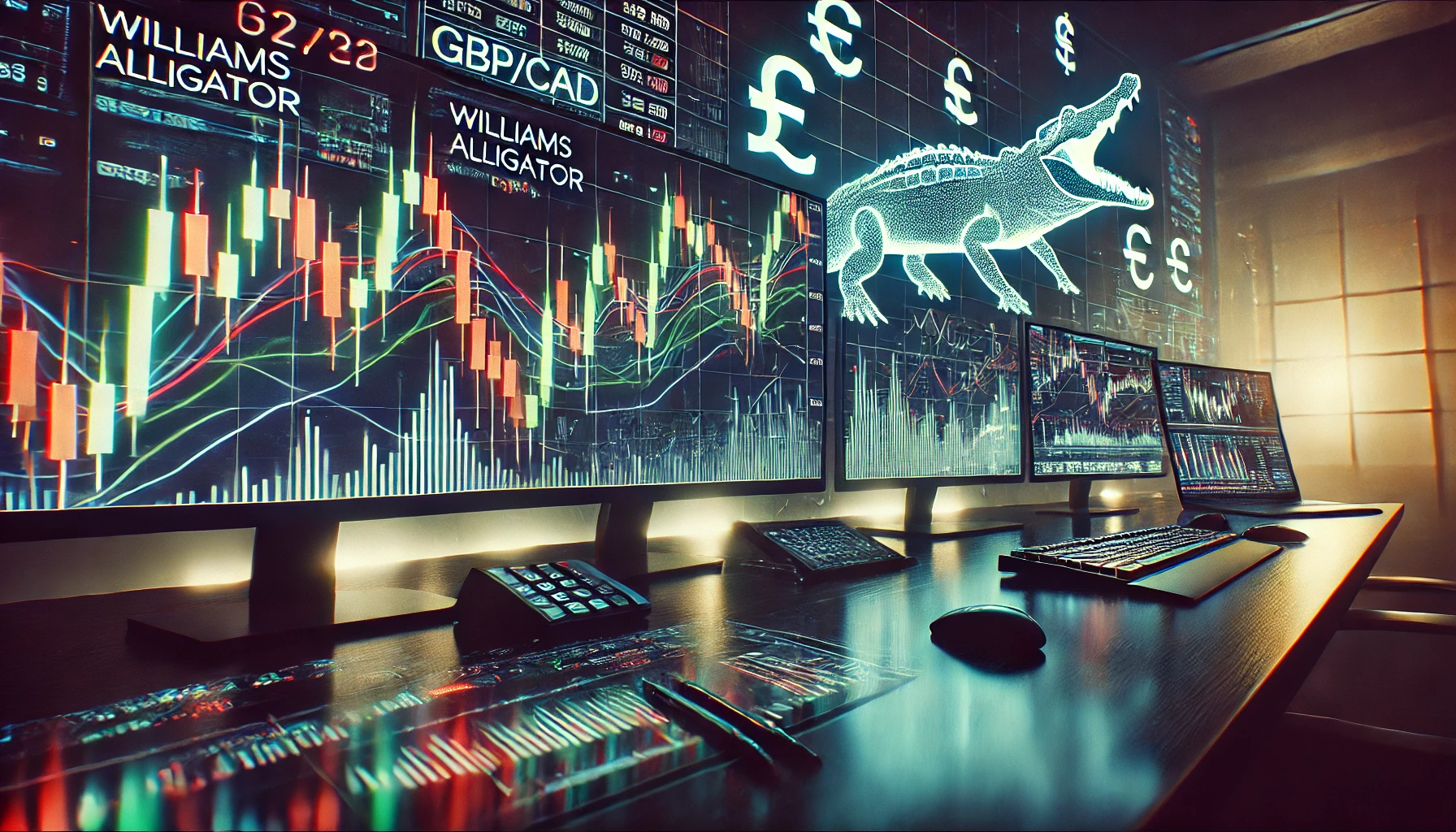 Trading GBPCAD with Williams Alligator