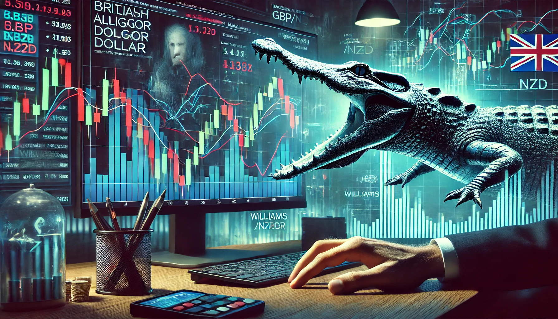 GBP/NZD Trading with Williams Alligator