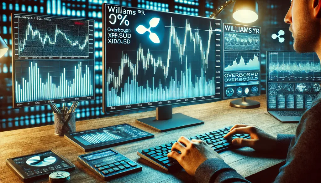 Williams %R trading technique for Ripple/USD