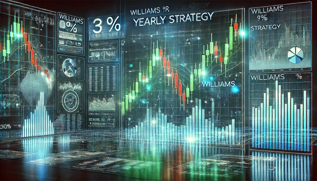 Williams %R yearly trading strategy