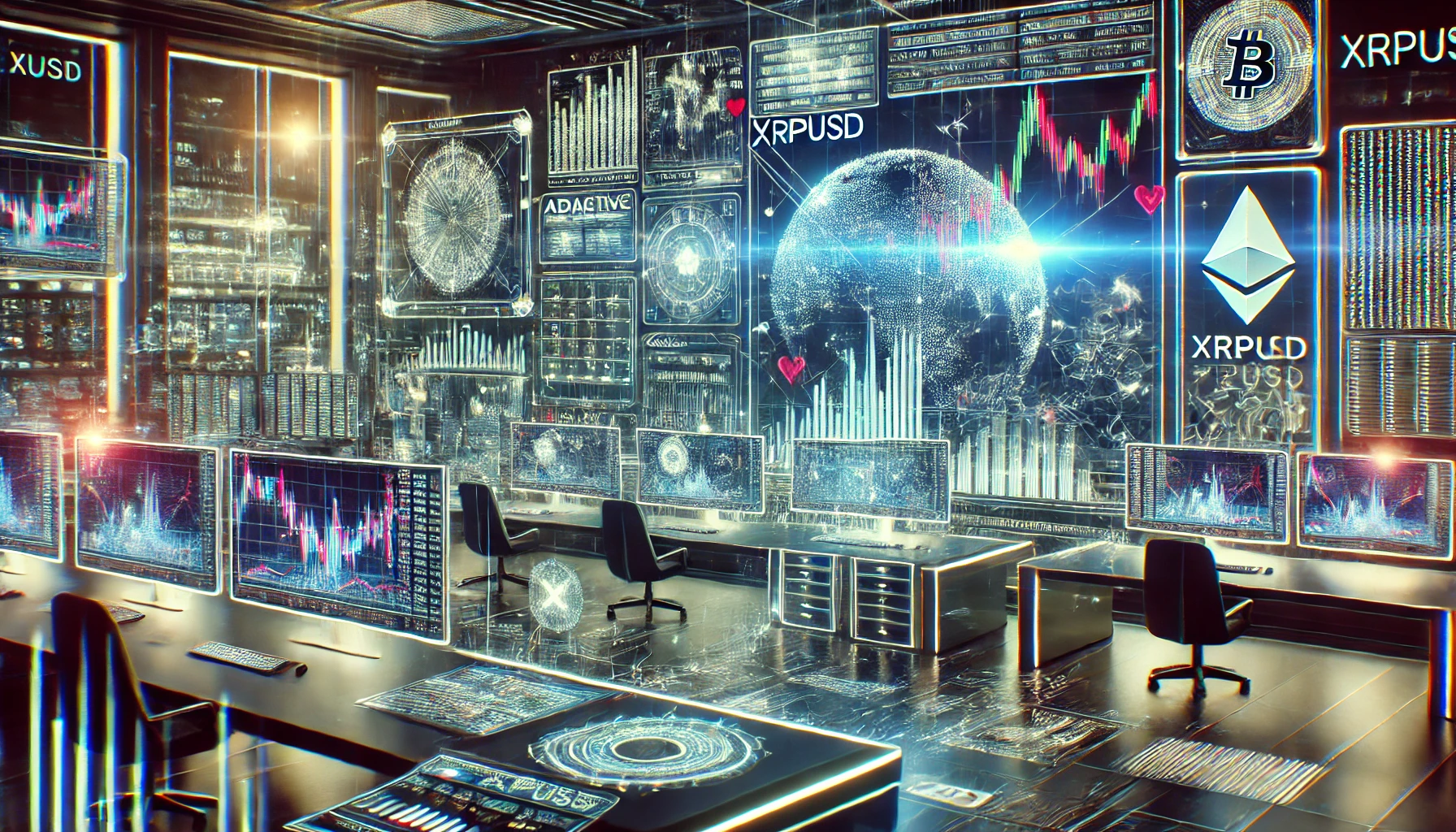 XRPUSD adaptive algorithm strategy
