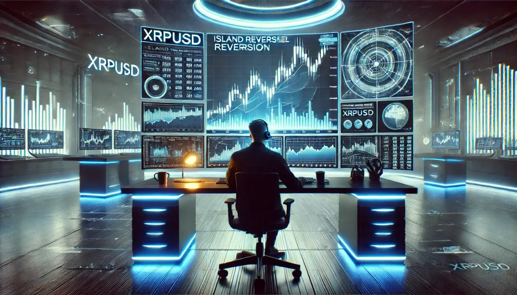 Island reversal pattern in XRPUSD