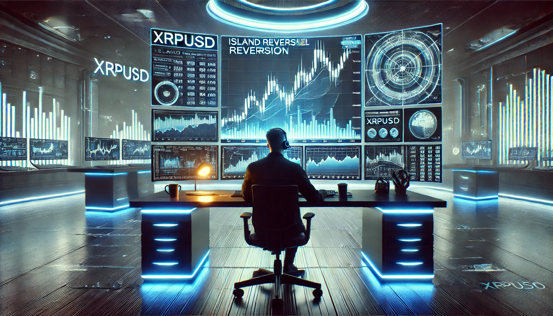 Island reversal pattern in XRPUSD