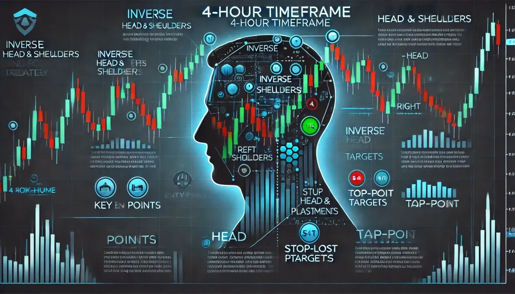 Trading the Inverse Head and Shoulders on 4-Hour Charts