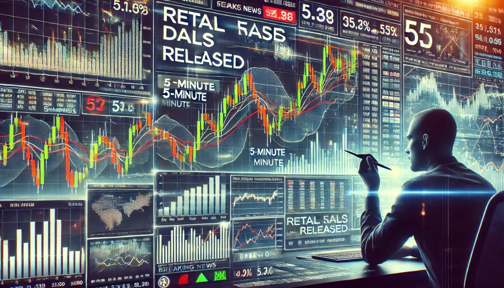 How to Trade Retail Sales on the 5-Minute Chart