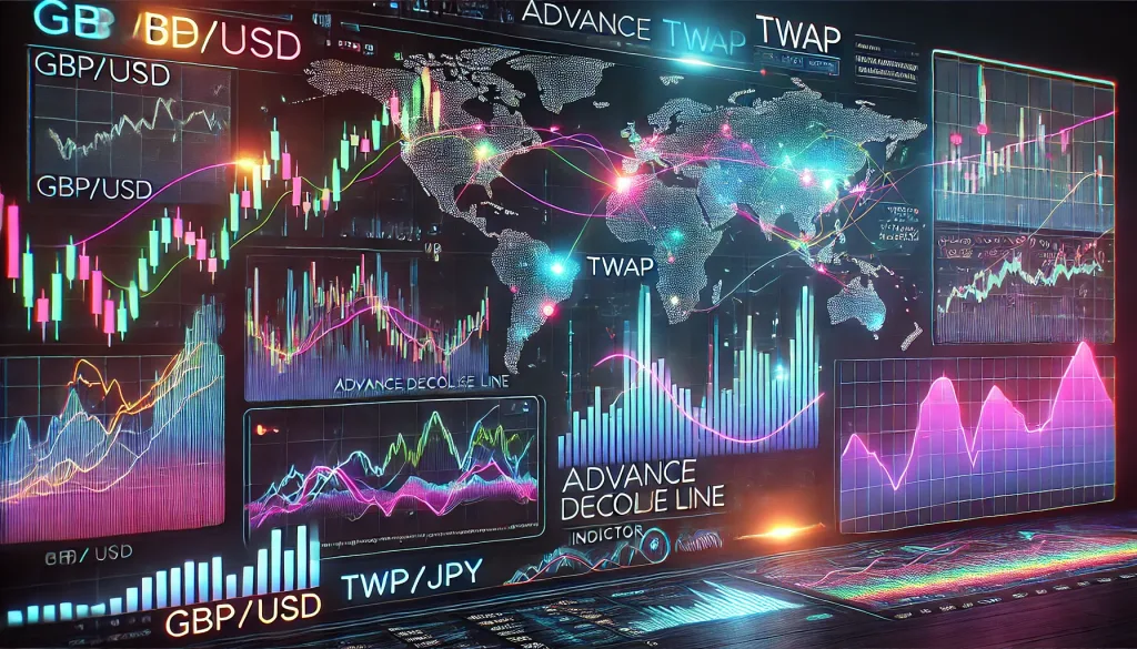 TWAP divergence with breadth indicators