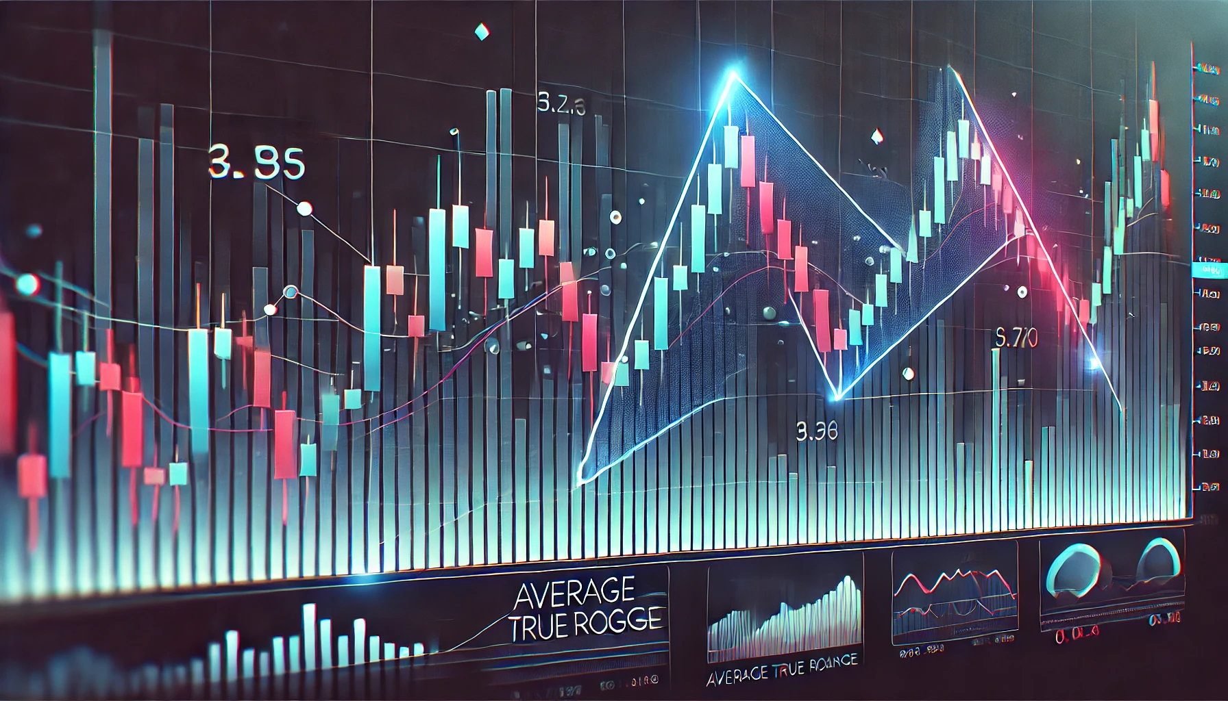 Descending triangle trading with ATR