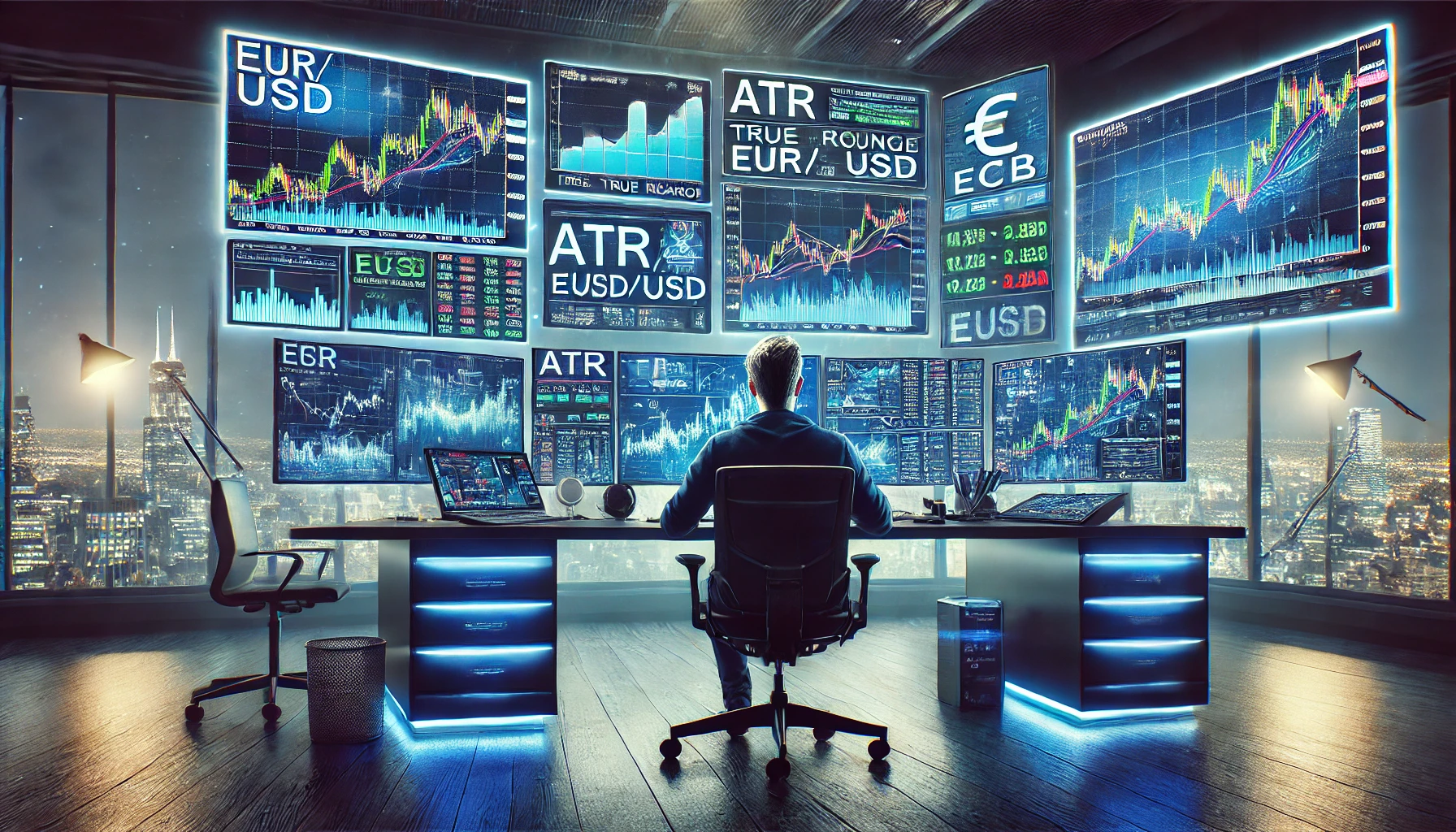 ATR volatility trading with ECB impact