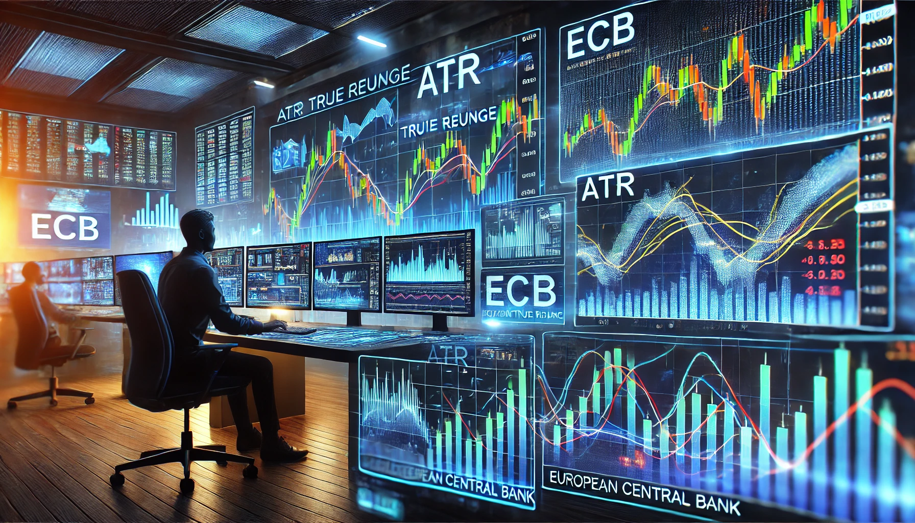 ECB trading with ATR indicator