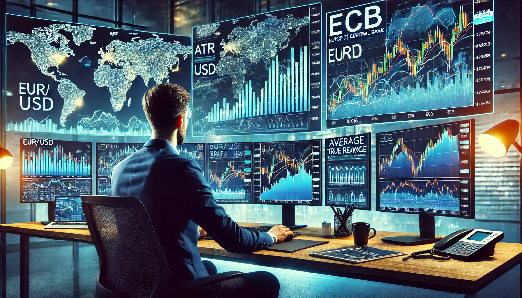 ECB event trading with ATR