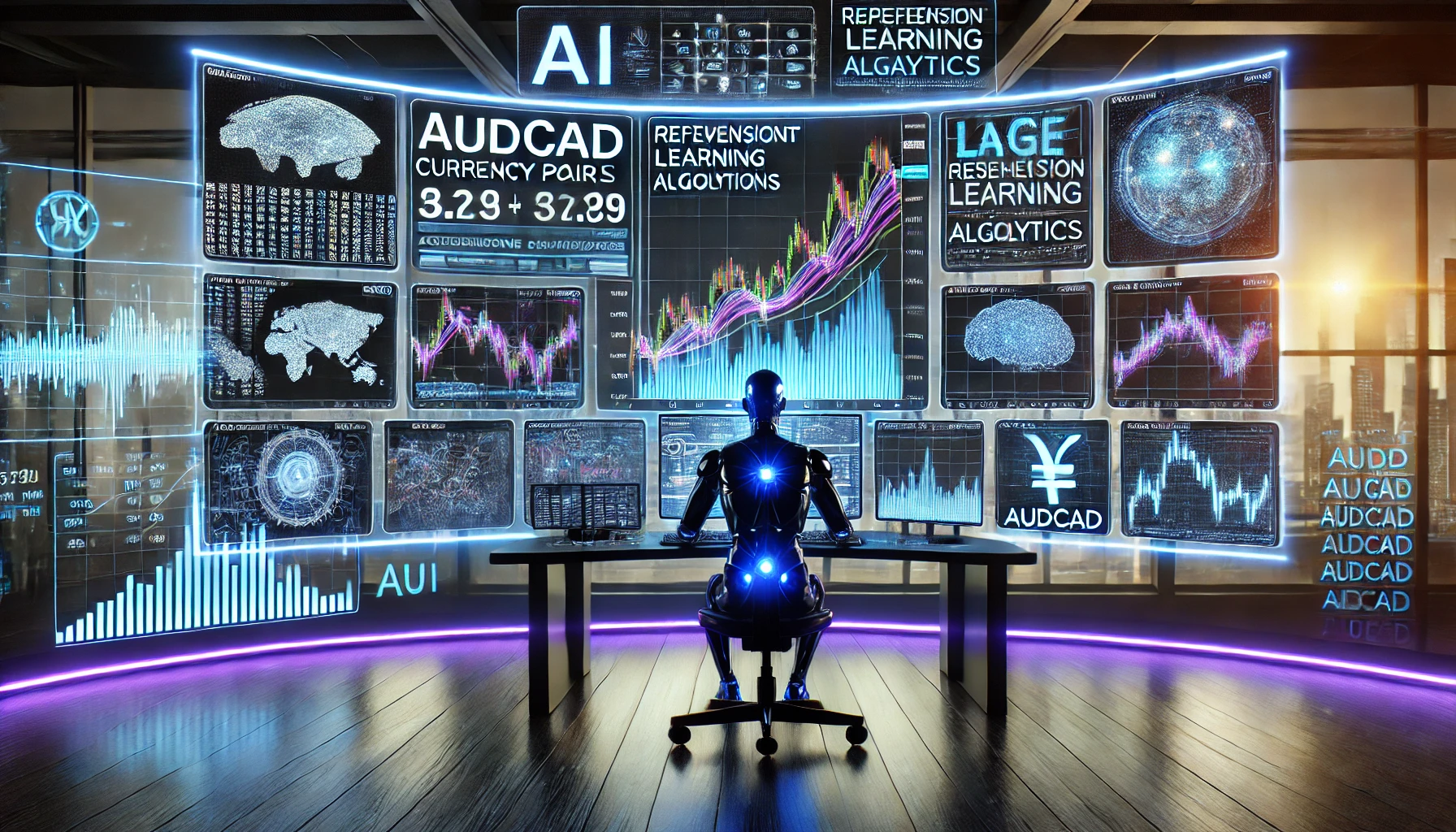 AI-driven trading for AUDCAD