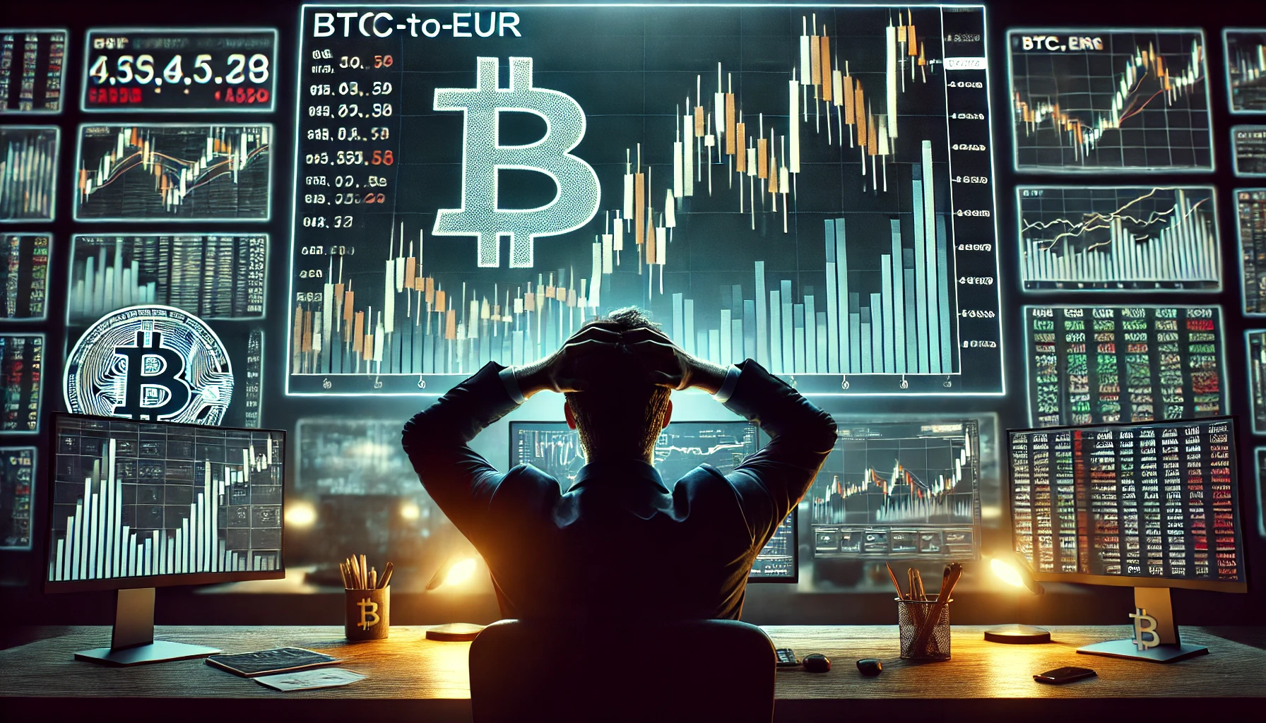 BTC/EUR reversal pattern trading